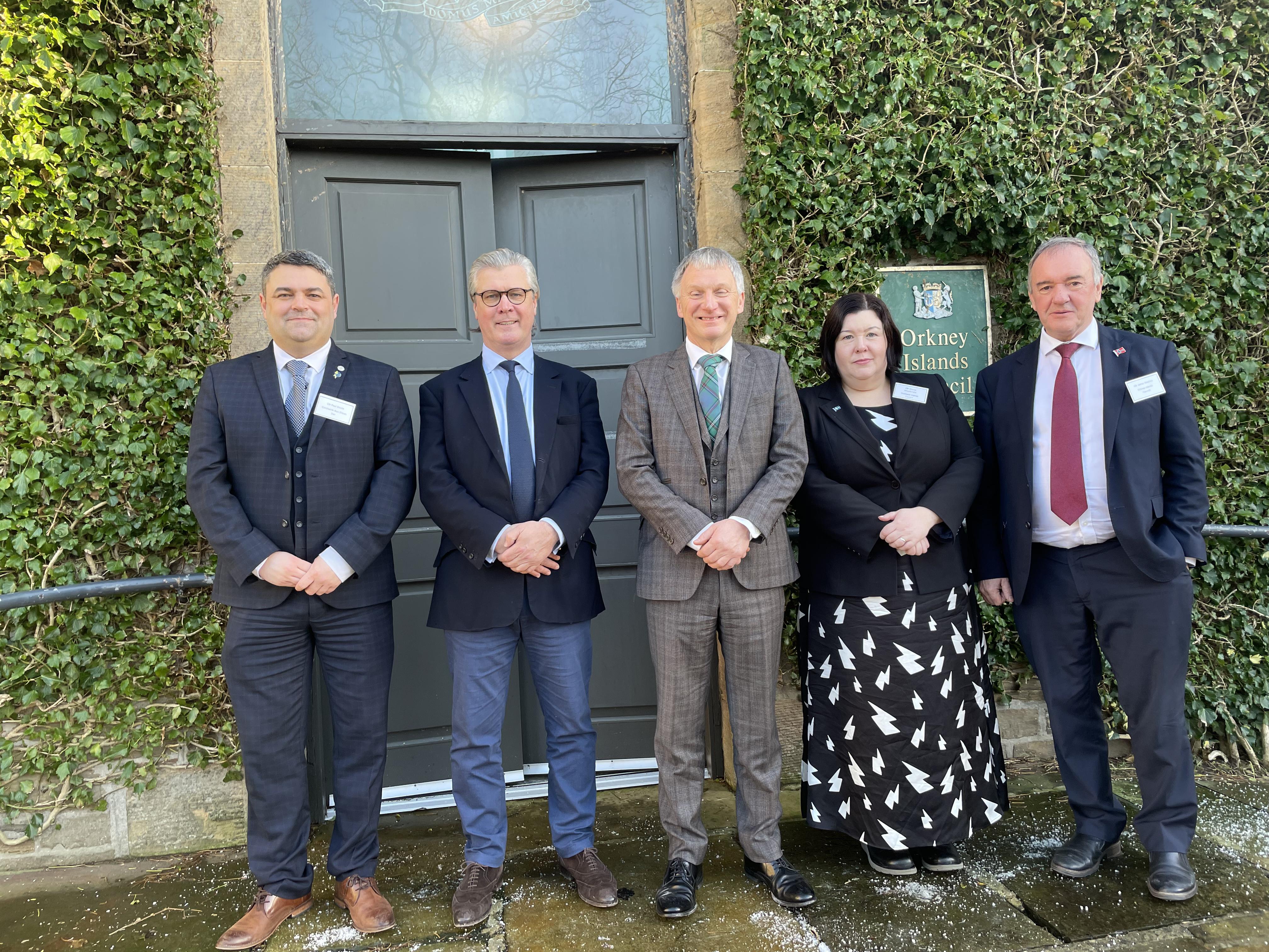 Islands deal signing